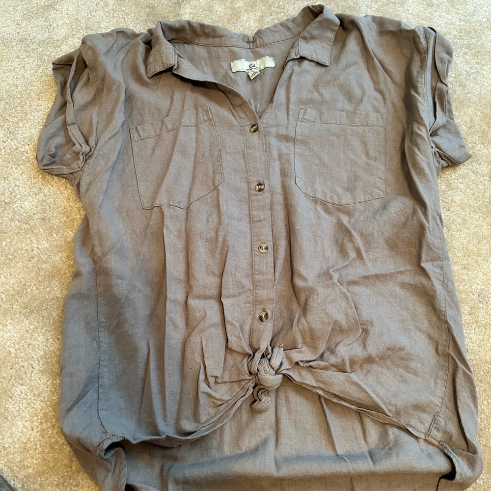 V neck shirt